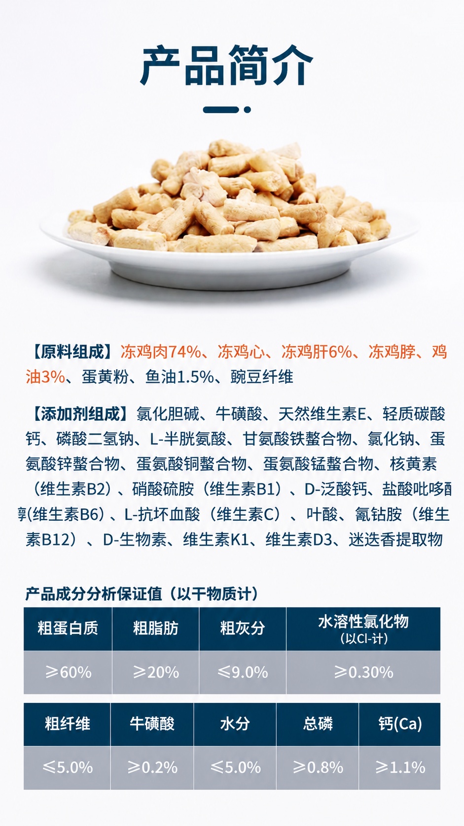 鲜朗无谷冻干全阶段主食猫粮高蛋白营养鸡肉冻干成猫幼猫粮 冻干主食猫粮300g【单包装】 10