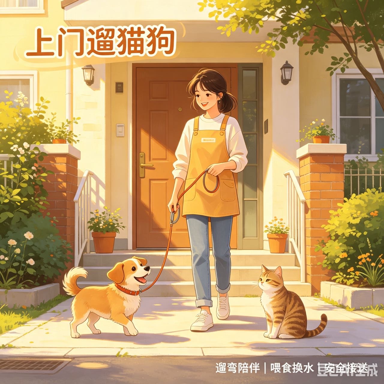 我可以上门遛狗